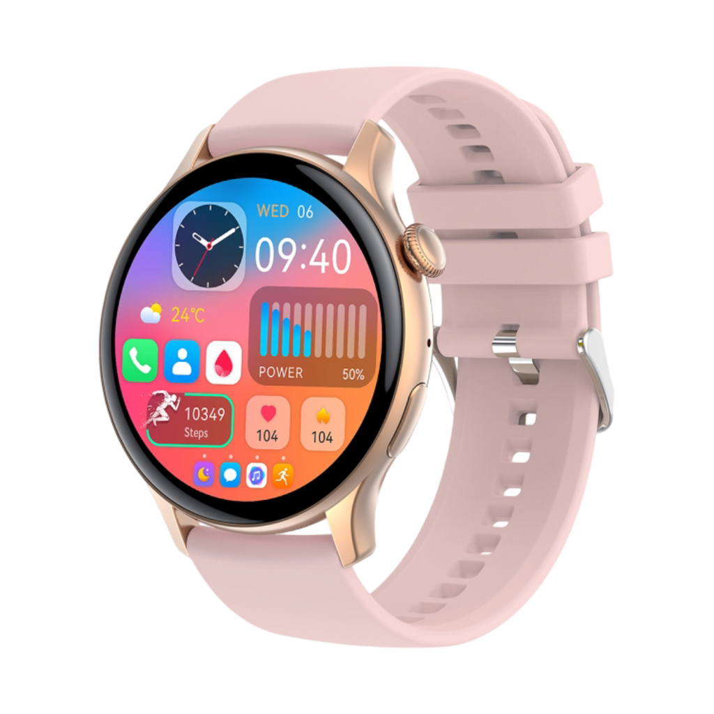 RELOJ INTELIGENTE AMOLED HK85 ROSADO