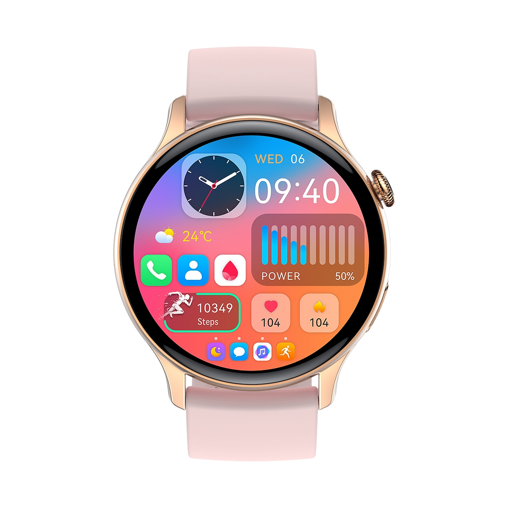 RELOJ INTELIGENTE AMOLED HK85 ROSADO