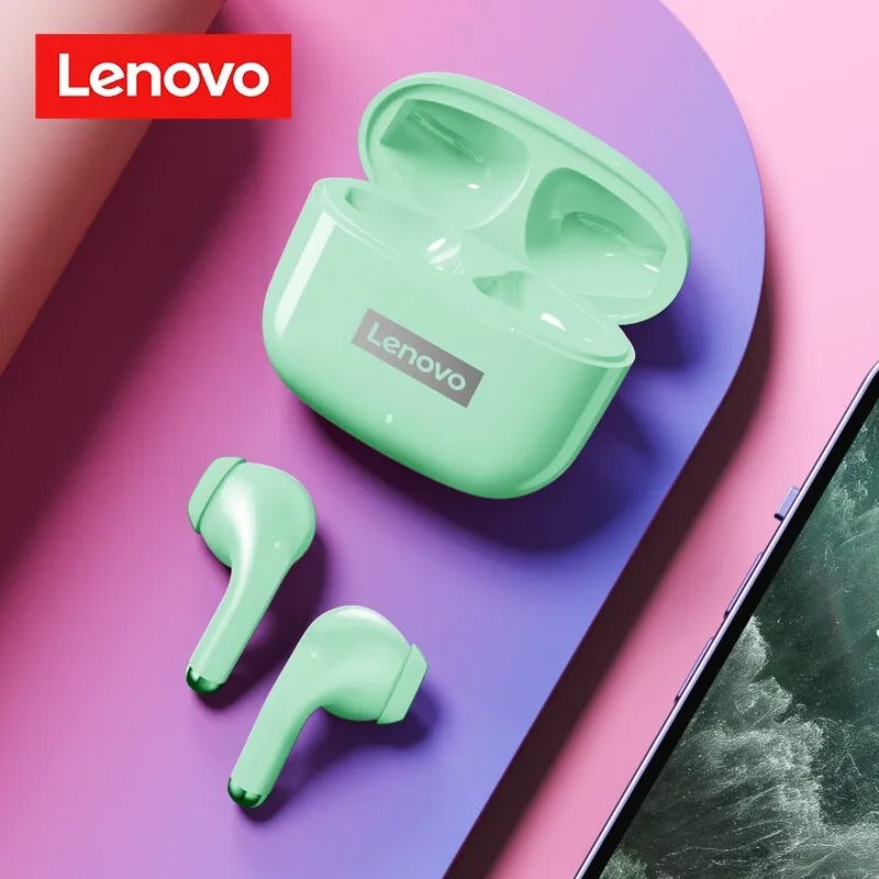 AUDIFONO INALAMBRICO LENOVO LP40PRO VERDES